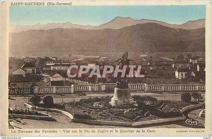 CPA Saint Gaudens Hte Garonne La Terrasse des Pyrenees