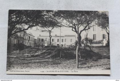 Saint Georges de Didonne, la place, Charente Maritime 17