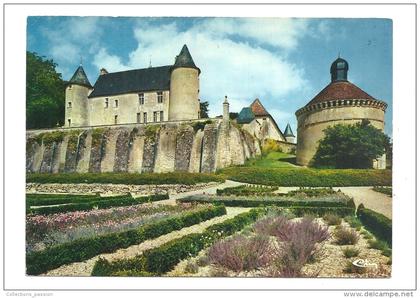 cp, 86, Saint-Georges-les-Baillar geaux, Le Château de Vayres, La Façade Ouest
