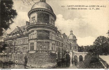 CPA Saint Georges sur Loire Le Chateau de Serrant