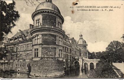 CPA Saint Georges sur Loire Le Chateau de Serrant