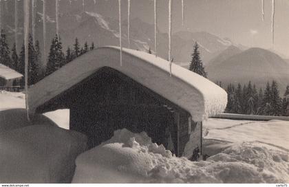Saint-Gervais-les-Bains 74 - Photographie - Chalets sous la neige - Photographie Fumex