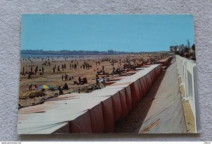B438, Cpm 1986, Saint Gilles sur Vie, la plage, Vendée 85