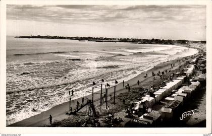 CPA Plage De Saint Gilles Sur Vie Au Soleil Couchant