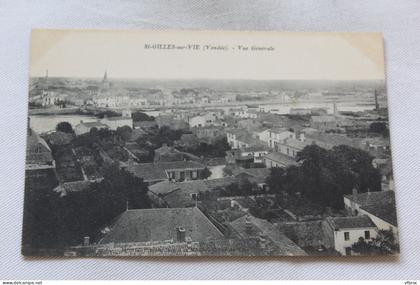 Saint Gilles sur Vie, vue générale, Vendée 85