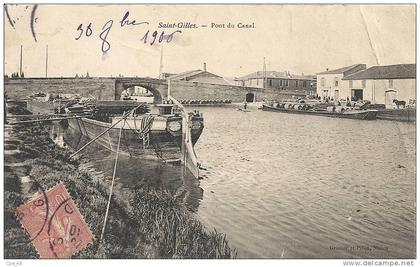 Gard- Saint-Gilles -Pont du Canal.