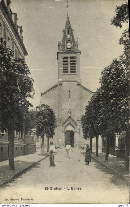 CPA Saint Gratien L Eglise
