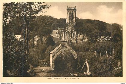 CPA Saint Herbot La Chapelle