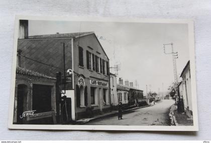 Cpsm 1947, Saint Hilaire de Riez, route de saint Jean de Monts, Vendée 85