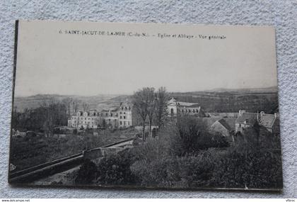 E788, Saint Jacut de la mer, église et abbaye, vue générale, Cotes d'Armor 22