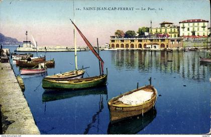CPA Saint Jean Cap Ferrat Le Port