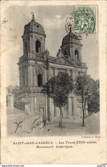 CPA Saint Jean D'Angely Les Tours