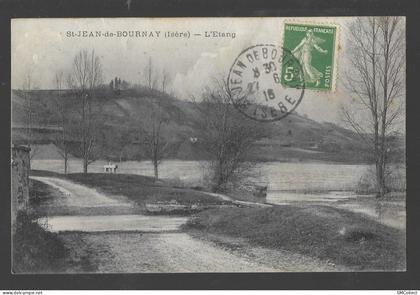 Saint Jean de Bournay, l'étang (A16p12)