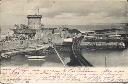CPA Saint Jean de Luz Fort Socoa