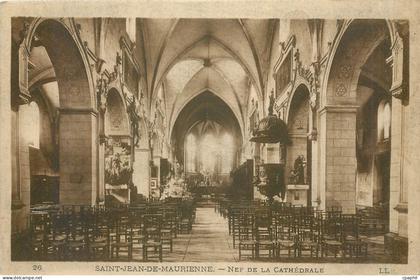 CPA Saint Jean de Maurienne Nef de la Cathedrale