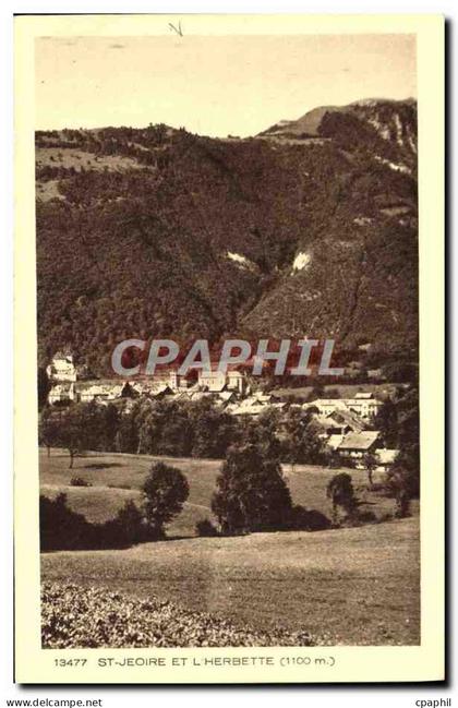 CPA St Jeoire Et L'Herbette