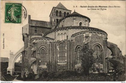 CPA SAINT-JOUIN-de-MARNES Le Chevet de l'Eglise (1141028)