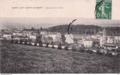 Saint Just sur Loire - Saint Just saint Rambert - Quartier Gare   - CPA°Rn
