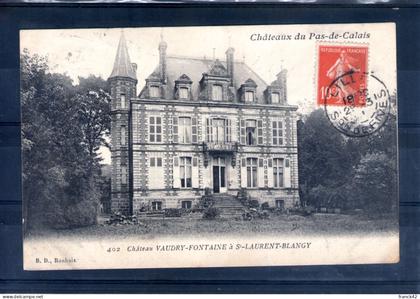 62. saint laurent blangy. château de vaudry fontaine