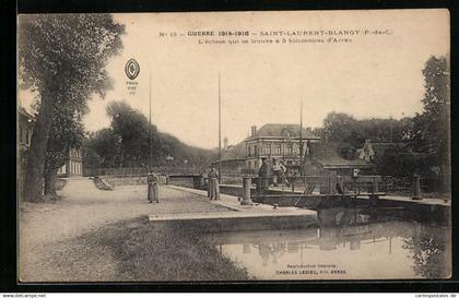 CPA Saint-Laurent-Blangy, L`Ecluse
