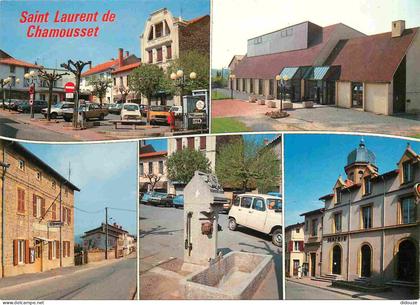 69 - Saint-Laurent-de-Chamousset - Multivues - Automobiles - CPM - Voir Scans Recto-Verso