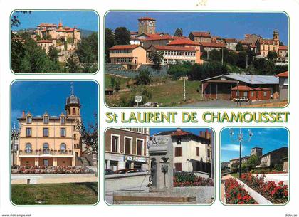 69 - Saint-Laurent-de-Chamousset - Multivues - CPM - Voir Scans Recto-Verso