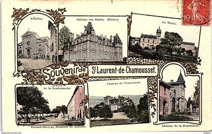 69 - SAINT LAURENT de CHAMOUSSET -- Souvenir
