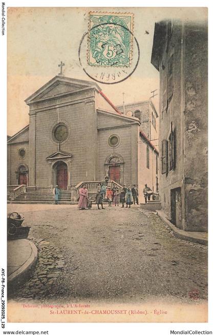 AYCP8-0795-69 - SAINT-LAURENT-DE-CHAMOUSSET - Eglise