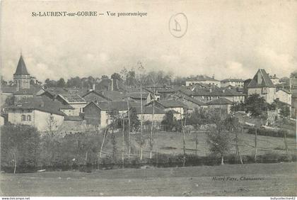 CPA Saint Laurent sur Gorre  87/129