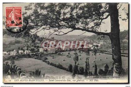 CPA Les Alpes Mancelles Saint Leonard des Bois vue generale