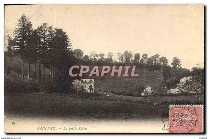 CPA Saint Lo La Petite Suisse