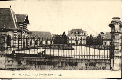 CPA Saint Lo Le Nouveau Haras Chevaux