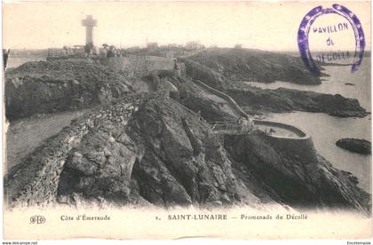 CPA Carte postale  France  Saint-Lunaire  Promenade du Décollé   VM63336