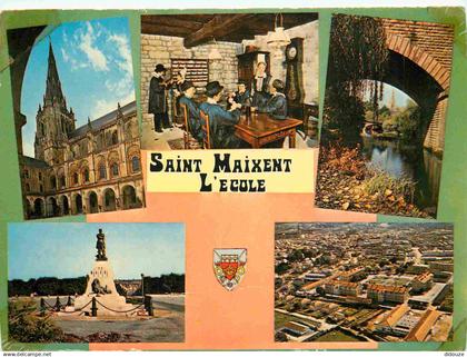 79 - Saint Maixent l'Ecole - Multivues - CPM - Etat froissures - Voir Scans Recto-Verso
