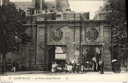 CPA Saint Malo La Porte Saint Vincent