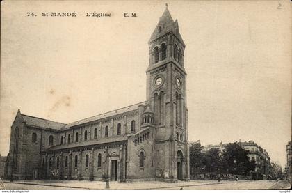 Saint Mande CPA L'eglise