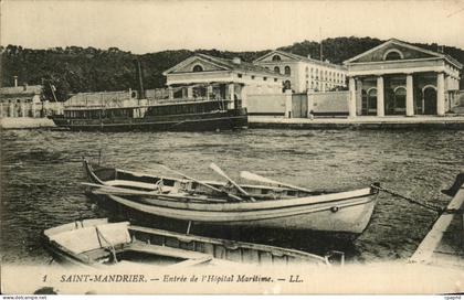 Saint Mandrier CPA Entree de l'hopital maritime