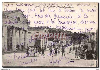 Saint Mandrier - Hopital Maritime militaria - CPA