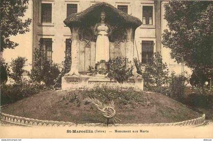 38 - Saint Marcellin - Monument aux Morts - CPA - Voir Scans Recto-Verso