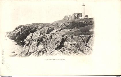 CPA Le Pointe Saint Mathieu Phare