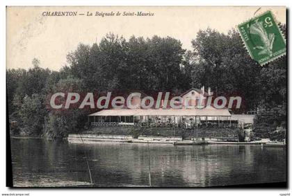 CPA Charenton La Baignade de Saint Maurice