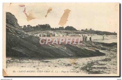 CPA Saint Michel Chef Chef L I Plage de Compierge
