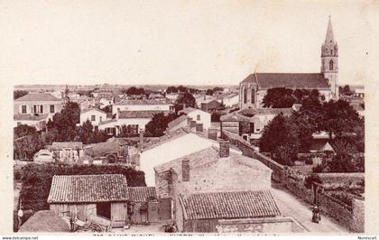 Saint-Michel-en-L'Herm belle vue du Village Eglise