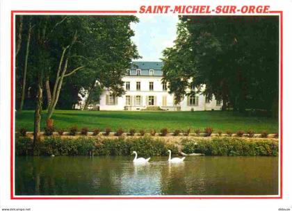 Carte Postale - 91 - Saint Michel sur Orge - Nouvelle mairie avec parc - CPM - Voir Scans Recto-Verso - Poscard - Carta