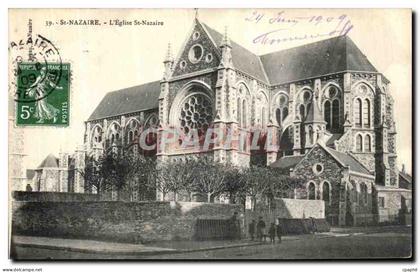 CPA Saint Nazaire L Eglise St Nazaire