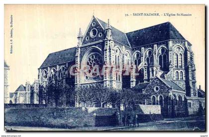 CPA Saint Nazaire L Eglise St Nazaire