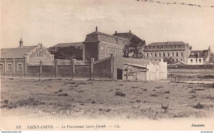 A826 France Saint Omer Pensionnat Saint Joseph vintage postcard