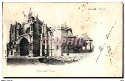 CPA Saint Omer Eglise Notre Dame
