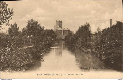 CPA Saint Omer Entree De l'Aa