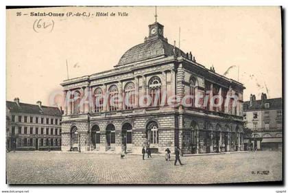 CPA Saint Omer Hotel De Ville